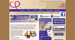 Desktop Screenshot of clarkstonpaper.com